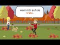 Deutsch lernen A1 | Im Herbst fallen die Blätter von den Bäumen. | Grammatik: Infinitivsätze