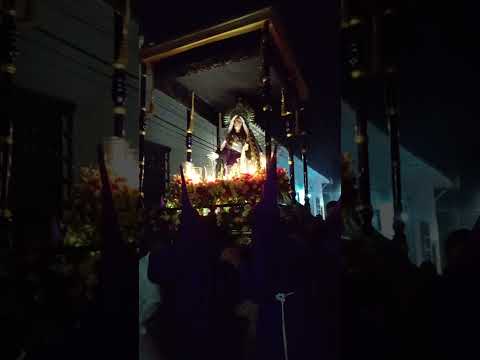 miércoles santo 2026 virgen de la soledad de Jesús semana santa en santa fe en Antioquia