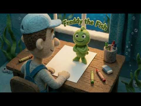 How to Draw Freddy the Fish | Goodnight Goober | Goober Draws - Kids (0-4), Kingdom Kids Zone - Back To The Basics!