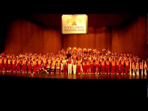 Iowa State University Band Extravaganza 11/10/12 part 13 ISUCF'V'MB The Bells Alma Mater