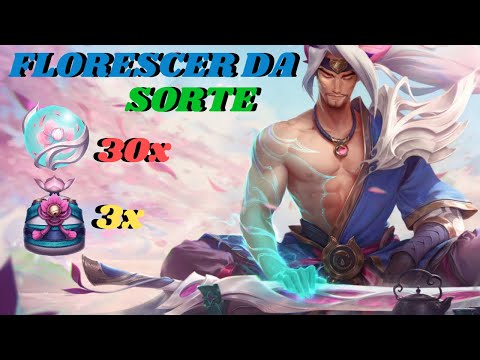 Abrindo 30 Orbes Kanmei e 3 Sacos de Brindes - Florescer Espiritual em League of Legends