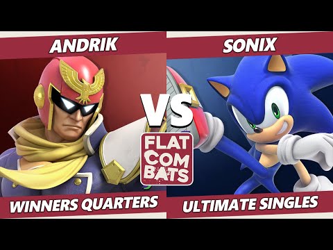 Flat Combats 1 Winners Quarters - RG | Andrik (Captain Falcon) Vs. BAN | Sonix (Sonic) SSBU Smash