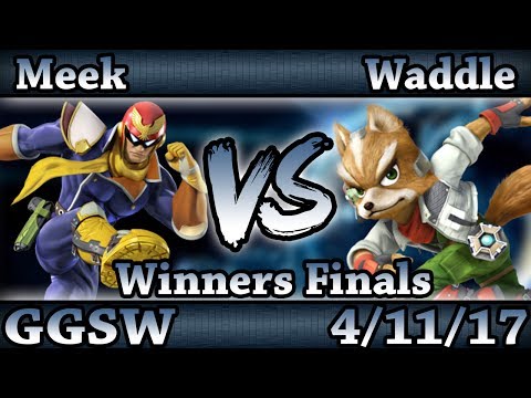 GGSW 28 - Meek (C.Falcon) Vs. Waddle (Fox) Smash Wii U Winners Finals - Smash 4