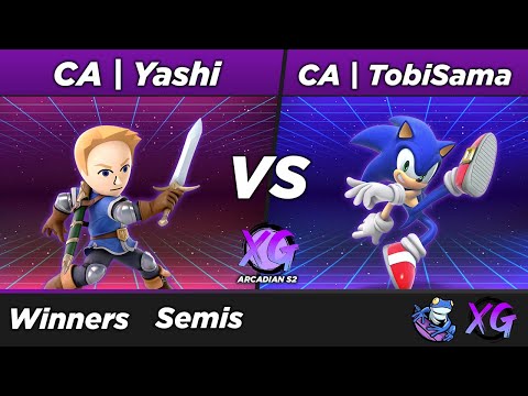 XGA S2 WS: Yashi (Mii Swordfighter) vs TobiSama (Sonic, Mario)