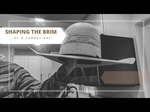 How to Shape a Cowboy Hat Brim