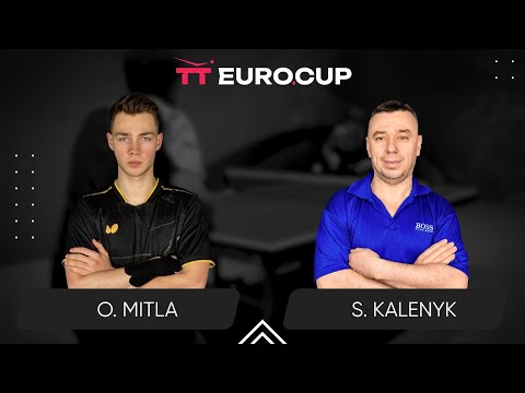 16:20 Oleksii Mitla  - Serhii Kalenyk 28.07.2024 TT Euro.Cup Ukraine MASTER. TABLE 4