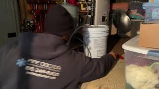 How to add glycol antifreeze to a hydronic heating system and test with Refractometer
