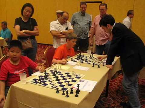 GM Laurent Fressinet Simul at the 2009 Las Vegas International Chess Festival