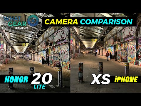 Honor 20 Lite VS iPhone XS Max Camera Comparison