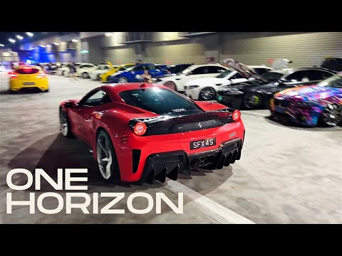 Excited BMWs SENDING IT! Modified Cars Arriving at the ONE HORIZON Meet - Singapore