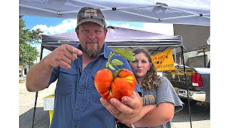 First Time Selling At The Farmers Market, How Did We Do? #gogrowsomefoodguys #farmersmarket