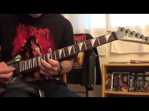 Manowar - Holy war (Guitar cover)