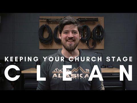 Keeping Your Church Stage Clean // Audio Workbench