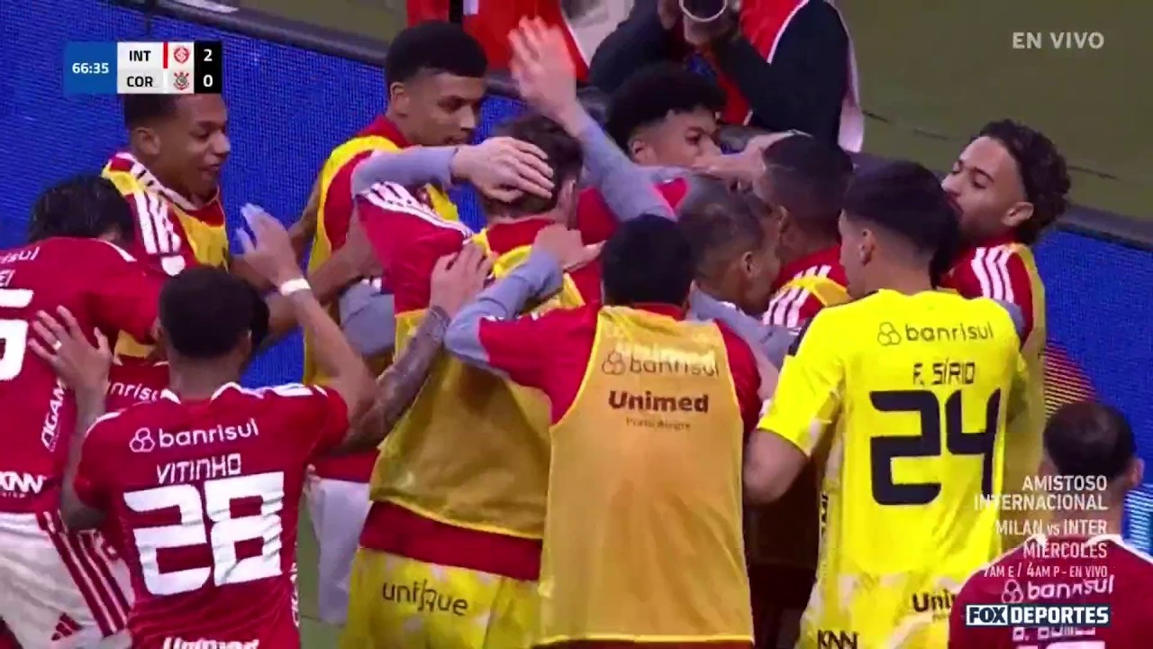 💪INTERNACIONAL 2-0 CORINTHIANS | El 'Inter' sonríe | HIGHLIGHTS | Octavos de Final | Copa de Brasil