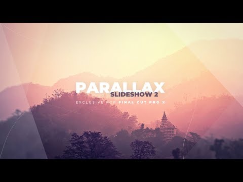 Parallax Slideshow 2 for Final Cut Pro X Trailer