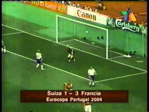 Euro 2004 - Goles Suiza vs Francia