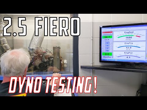 Modified Pontiac Fiero 2.5 Iron Duke (Dyno Testing!)