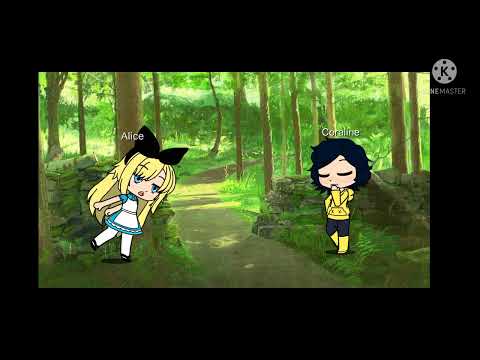 Coraline vs Alice in Wonderland by @FreshyKanal