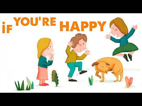 STEVE WARING - IF YOU'RE HAPPY - comptine en anglais pour enfant