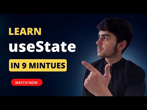 Learn useState In 9 Minutes | React Hooks