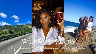WEEKLY VLOG! QUICK TRIP TO JAMAICA + BLACK WOMEN'S HEALTH SUMMIT + MORE | CHEV B. VLOGS