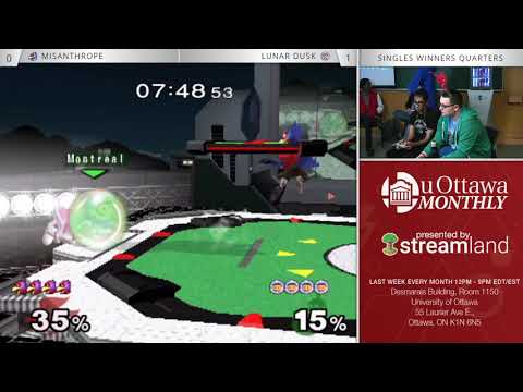 uOttawa Monthly #4 — Singles — Misanthrope vs Lunar Dusk