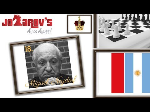 Best chessgames of all time: Glucksberg - Miguel Najdorf 0-1 "The Polish Immortal" Dutch defense