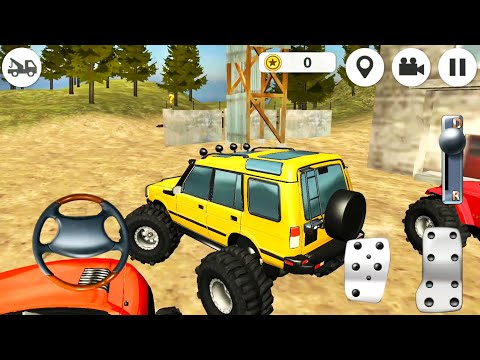 Off Road Muddy 4x4 SUVS Simulator 2020 - Driving Through Forest Mud - Android Gameplay