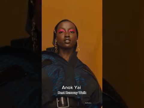 Anok Yai Best Walk Runway #anokyai