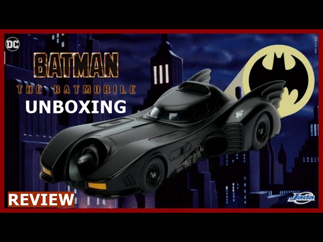 Vídeo relacionado con Jada Toys The Batman - Batmóvil Coche Metal, Escala 1:32, con Figura de Metal, coleccionismo, Color Negro (253213008)