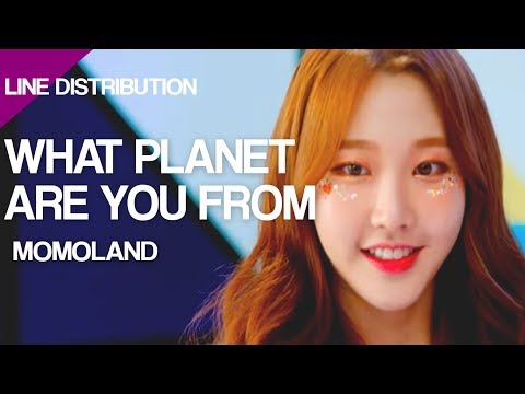 Momoland - What Planet Are You From (Line Distribution)