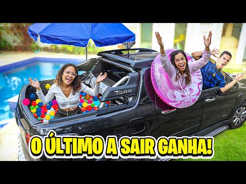 O ÚLTIMO A SAIR DO CARRO VENCE! - MUITO DIFÍCIL!