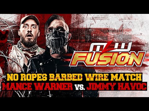 Watch: MLW Fusion 94 – No Ropes Barbed Wire Match Jimmy Havoc vs. Mance Warner