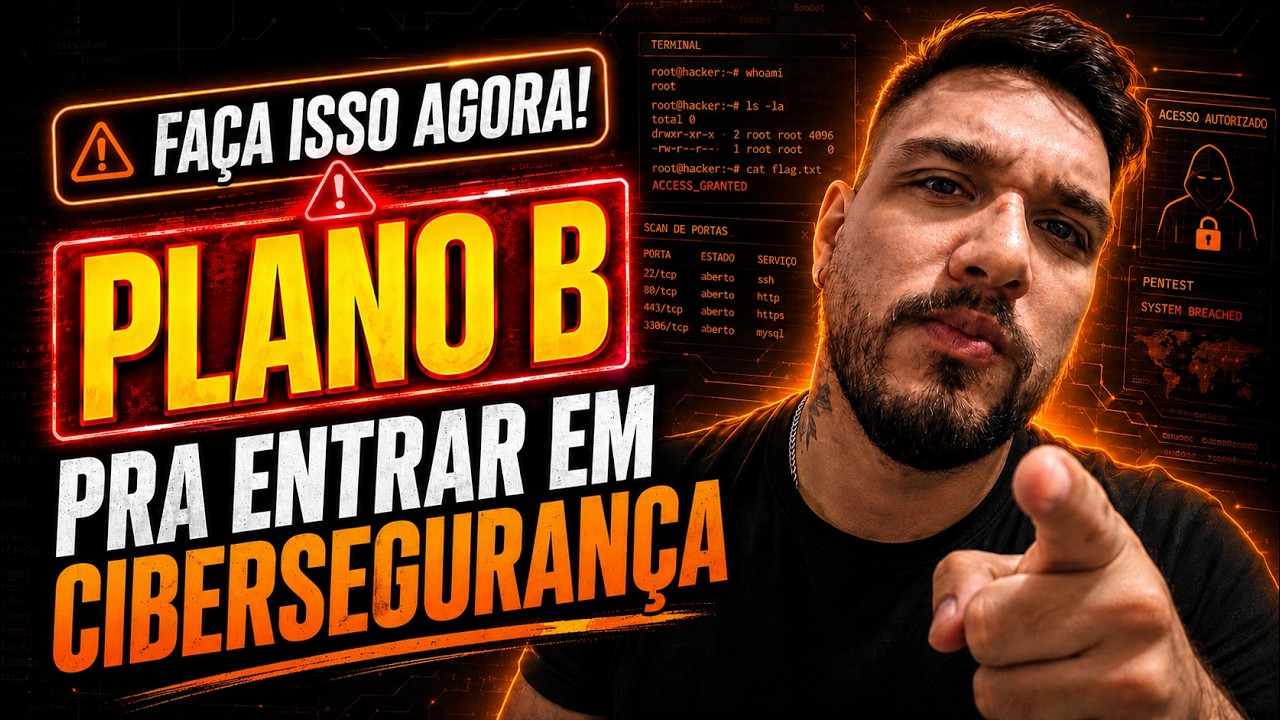 Como Eu Começaria Na Cibersegurança Hoje Do Zero (O Plano Completo)