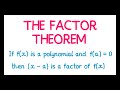 The Factor Theorem