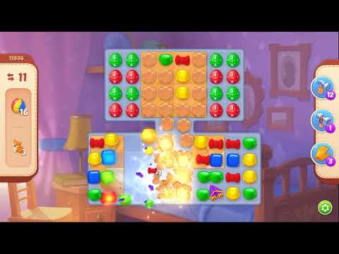 Homescapes Level 11936 No Boosters Gameplay #Bubunka