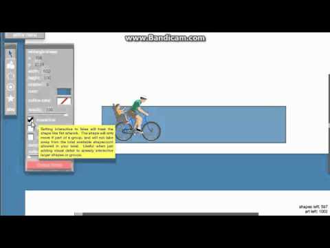 Happy wheels: deel 1: Level maken is moeilijk!!!!