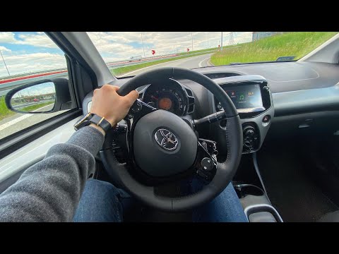 Toyota Aygo II [1.0 VVT-i 72 HP Automatic Transmission] | Test Drive #80 | POV Driver. TV