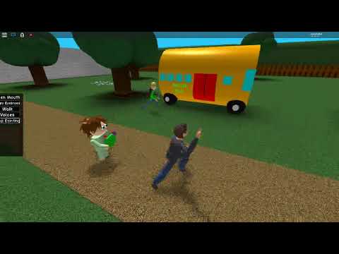 Chasing some rnadom person as Baldi Characters | BALDI BASICS ALPHA #2