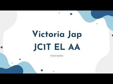 EL T2 AA, Revisão Alimentar: One Eighty Café (Victoria JC1T)