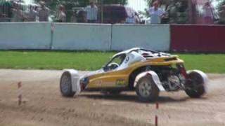 preview picture of video 'Bauska 2010 Autocross EM ALBERS Wiely crash'