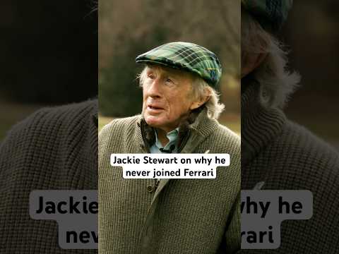 Jackie Stewart on why he never joined Ferrari #f1 #formula1 #jackiestewart #ferrari