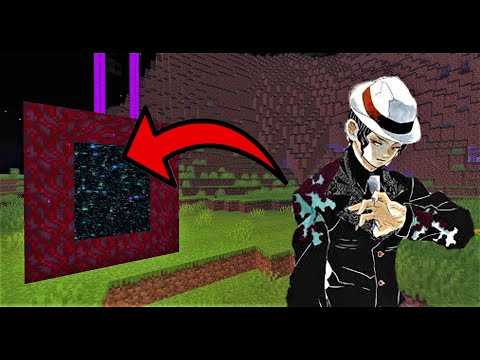 How to make a portal to the Mugen Castle/Infinity Castle in Minecraft Demon slayer Mod