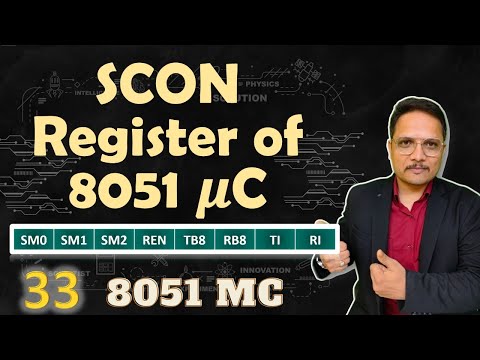 SCON Register in 8051 Microcontroller