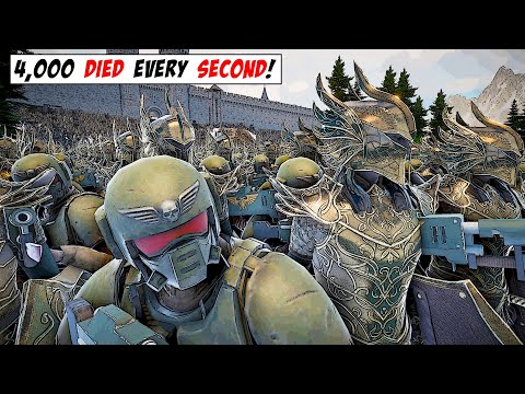 FORTRESS MONASTERY v 8 MILLION UNDEAD! | Warhammer 40K | MODDED UEBS2