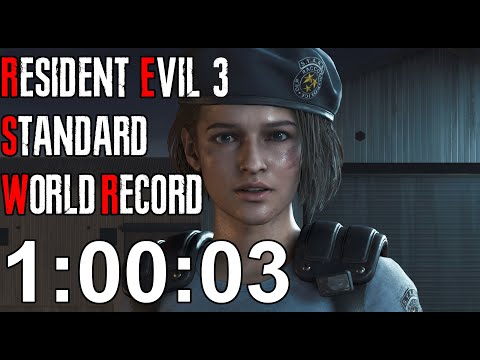 Resident Evil 3 Beaten in 1 Hour! Speedrun Former World Record