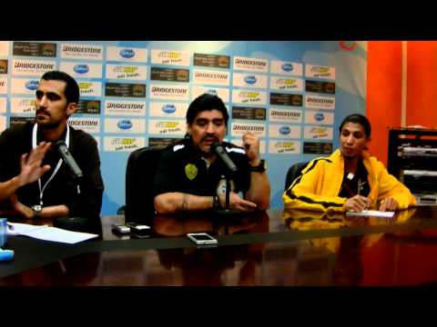 Calcionapoli24.it EXCLUSIVE - Maradona on Lavezzi from Dubai
