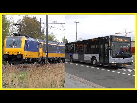 Train, Metro, Bus, Tram in Schiedam (2017)