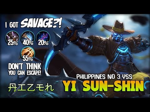 Only MANIAC or SAVAGE?! Underrated Deadly Marksman! 丹工乙モれ Philp. No 3 YSS ~ Mobile Legends