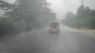 Rainy Streets of Antipolo City